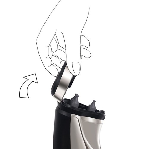 WELIRY Shaver Replacement Blade for 3D floating shaving Waterproof Electric Razor Replacement Heads Bald Replacement Heads Razor Blades