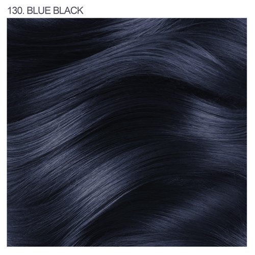 Adore Semi Permanent Hair Color - Vegan and Cruelty-Free Hair Dye - 4 Fl Oz - 130 Blue Black (Pack of 1)