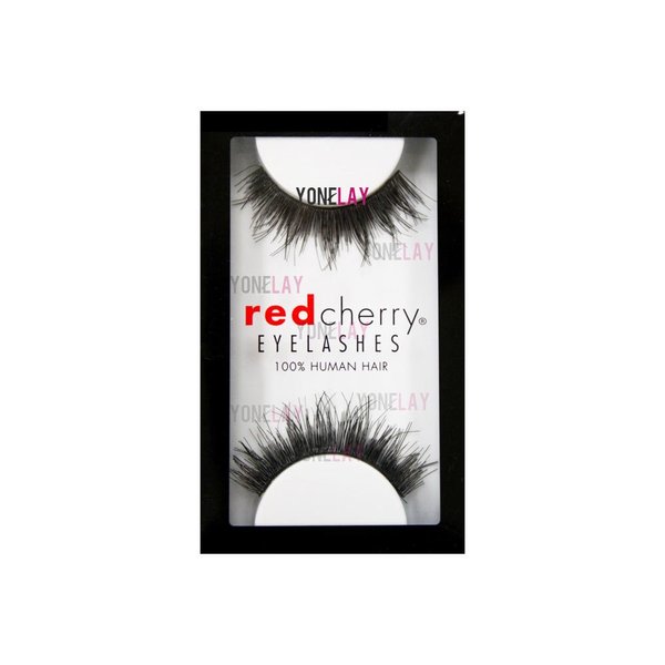 Red Cherry False Eyelashes (Pack of 10 pairs) (605)