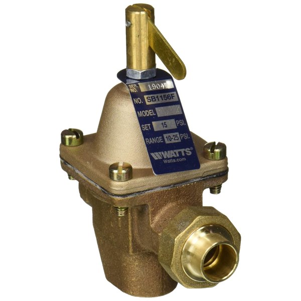 WATTS SB1156F Boiler Pressure Relief Valve