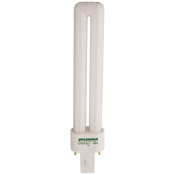 Sylvania 21270 Compact Fluorescent 2 Pin Single Tube 4000K, 9-watt