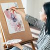 TecUnite 60 Sheets Watercolor Paper Pad Bulk Art White Cold Press Painting Paper for Kids Watercolorist Drawing Student Artist(8.5 x 11.5 Inch,Cold Press)