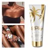Onyx La Playa Tan & Glow Body Shimmer - Tan Extender & Illuminating Moisturizer - Anti-Streak After Tanning Lotion & Body Highlighter with Anti-Cellulite & Moisturizing Effect, Paraben Free, 8.5 fl oz