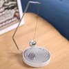Magnetic Decision Maker Ball Swing Pendulum Office Desk Decoration Toy Gift, Indecisive Moments (Black and White)
