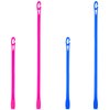 Yilloog 4 Pcs Hair Curlers - Spiral Curls Hook Set (13.8 Inch & 22 Inch) for Heatless Long Wave Styling (Blue, Rose Red)