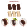 minkissy 12Pcs Hair Base Sponge Volume Inserts Hair Comb Volume Bump It Up Bases Hair Bump Up Clips Hair Sponge for Updo Volume Insert