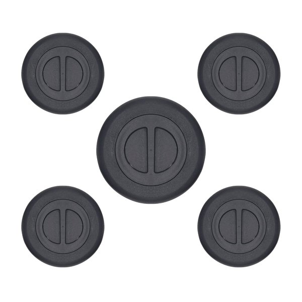 Bed Plug Cover Kit Compatible with 2014-2019 Dodge Ram 2500 3500 Pickups Replacement 68225506AA,Hitch Covers for Truck with 5th Wheel/Gooseneck Towing Setups/Trailer Tow Cover，Vanshly