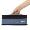 MIER Portable Thermal Insulated Cooler Bag Mini Lunch Bag for Kids, Bluesteel