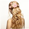 Beatifufu 7pcs Cherry Blossom Hairpin Flower Hairpins Flower Hair Barrettes Floral Duckbill Hairpins Hair Jewels for Women Hair Clips for Girls Flower Girl Hair Accessory Pink