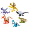Bulk Toys - 2 Inch Dragon Toys - 24 Pcs Dragon Playset for Party Favors - Pinata Stuffers - Goodie Bag Supplies - Bulk Gifts for Kids - Vending Machine Toys - Easter Gifts for Kids