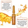 Noche Y Dia Vitamin C Ampoule Oil - Anti Aging Face Moisturizer Serum with Ascorbic Acid - Hydrate and Firm Skin - Boost Collagen - 12 x 2mL (.07 fl oz)