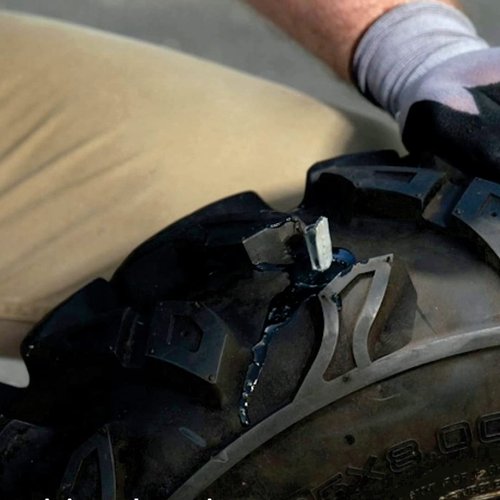 TECH Permacure Tire Repair Refill Kit - The Ideal Size Tire Repairs and Tools for Passenger Cars, Light Trucks, SUVs, Trailers, ATVs, Golf Carts, Farm Equipment and More (8 Repairs, No Tools)