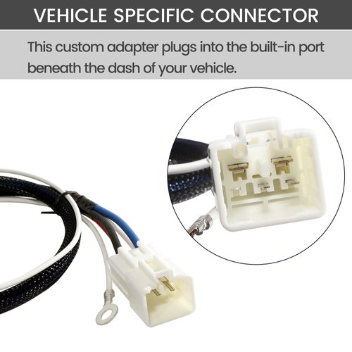 Oyviny Brake Controller Wiring Adapter 3040 for Toyota Tundra 2003-2014/Tacoma 2005-2015/4 Runner 2003-2013/Land Cruiser 2003-2021/Sequoia 2003-2022,for Select 2003-2020 Lexus GX 460 470 LX470 570