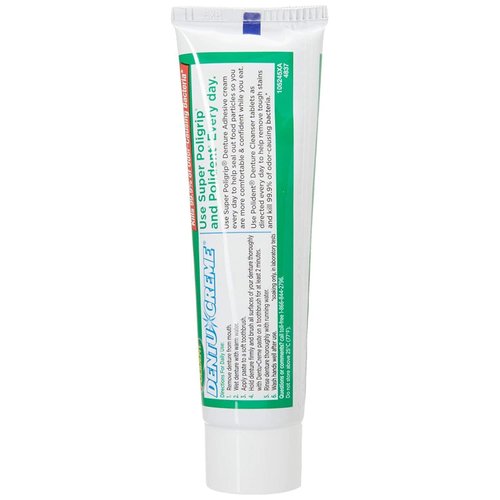 Polident Dentu-Creme Denture Cleaner - 3.9 oz, Pack of 5