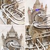 Music Park 3D Wooden Puzzles for Adults & Teenagers Machine Marble Run Wood Model Building Kits Science Educational Toys for Kids Gift Age14+