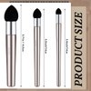 Teling 6 Pcs Artist Blending Sponge Pen Reusable Sketch Rubbing Sponge Brush Washable Drawing Correction Sketch Tool for Artist Student Charcoal Powder Drawing Correcting Smudge Smear, 3 Size