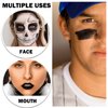 CAHIUYOA Eye Black Stick for Sports,Professional Eyeblack Sports Football Baseball Softball Eye Black Face Body Paint Stick Makeup