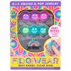 Just My Style Fidgiwear Rainbow D.I.Y. Squish & Pop Jewelry, Create Your Own Fidget Jewelry for Kids, Includes Squishy Charms, Fidget Toys with A Stylish Twist, Bracelet Making Kit for Girls