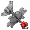 Vgoohobby 1.9 2.2 inch Beadlock Wheel Hub Assembly Tool Beadlock Rim Install Tools Compatible with Traxxas TRX4 TRX6 Axial SCX10 Redcat Gne8 1/10 RC Crawler (Titanium)