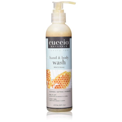 Cuccio Body Butter Wash, Milk and Honey, 8 Ounce