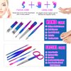 Manicure Set,Men Women Nail Clipper Set,10 Pieces,Stainless Steel Nail Kit Manicure Kit. Personal Care Pedicure,Nail Tool Set Care Grooming kit with Portable