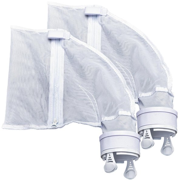 Nylon Mesh Pool Cleaner Bags,Bag Zipper Replacement for Polaris 280 & 480 Pool Cleaner All Purpose filter Bag for 280 Polaris Replacement Bags,Pool Cleaner Replacement Part K13 K16, 2 pack