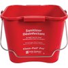 San Jamar Kleen-Pail® Plastic Cleaning Bucket 8 Quarts Red