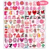 102 PCS Happy Mother’s Mothers Day Temporary Tattoos Birthday Themed Party Decorations Supplies Favors Decor Cute Best Mom Ever Stickers Tattoo Gifts for Class Prizes Women Kids Boys Girls Carnival