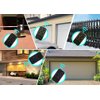 XIHADA Universal Garage Door Remote with Clip Universal Garage Door Opener Remote Universal Gate Remote Control Homelink Remote with Clip (Black with Grey)
