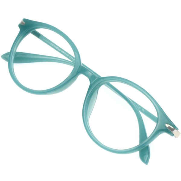 VisionGlobal Blue Light Blocking Glasses, Anti Eyestrain, Computer Reading/Gaming/TV Glasses for Women, Anti UV, Anti Glare(Blue,+1.25 Magnification)