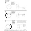 Westbrass A493CH-07 Patented Deep Soak Round Replacement 2-Hole Bathtub Overflow Cover for Full and Over-Filled Closure, Satin Nickel