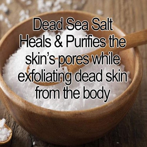 Glimmer Goddess Organic Arabica Coffee & Dead Sea Salt Scrub for Acne and Stretch Marks, 10 oz