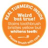 Himalaya Botanique Turmeric & Coconut Oil Whitening Antiplaque Herbal Toothpaste, Whitens Teeth, Fluoride Free, No Artificial Flavors, SLS Free, Vegan, Cruelty Free, Foaming, Mint Flavor, 4 Oz, 4 Pack