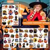 50 PCS Halloween Tattoos for Kids Party Decorations, Halloween Treats for Party Supplies Favors, Halloween Goodie Bag Stuffers Games for Boys Girls
