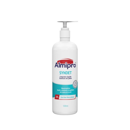 almipro Syndet Skin Cleanser | Soap-free Moisturizing Body Wash with Aloe Vera & Oatmeal for Dry, delicate, sensitive Skin | Dermatologist Recommended | Bottle 16.9 fl. oz.