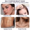 3Pcs Cream Contour Stick Makeup Kit,Shades with Highlighter Stick,Blush Stick and Bronzer Contour Stick for Sculpt the Cheeks,Long Lasting,Waterproof,Matte & Dewy Finish,LIGHT MEDIUM (#02,05,06)