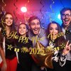 Gold Happy New Year 2025 Banner Happy 2025 New Years Banner, Happy Nye Banner 2025 New Year Eve Banner 2025 for New Years Eve Party Supplies 2025