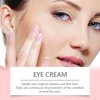 PDRN Pink Peptide Eye Serum Cream, Hydrating & Firming Eye Cream for Dark Circles, Anti-Aging Treatment Reduces Fine Lines, Uneven Skin Tone, Soothing Pink Moisturizer with Peptides, 1.01fl.oz (1)
