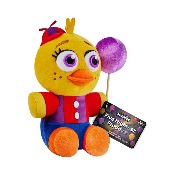 Funko Plush: Five Nights at Freddy's (FNAF) SB - Balloon Chica The Chicken - (CL 7") - Collectable Soft Toy - Birthday Gift Idea - Official Merchandise - Stuffed Plushie for Kids and Adults