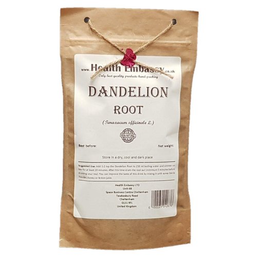 Dandelion Root (Radix Taraxaci) - Health Embassy - 100% Natural (50g)