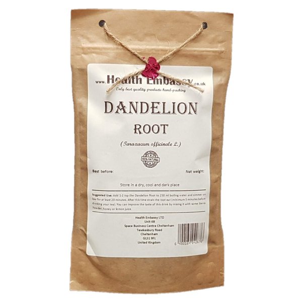 Dandelion Root (Radix Taraxaci) - Health Embassy - 100% Natural (50g)