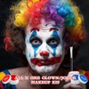 Halloween Clown Makeup Kit: Red White Black Blue Joker Face Body Paint Kit - Pro Oil Based Halloween Face Body Paint for Adults Kids - Clown Movie Cosplay SFX Halloween Makeup Painting Set