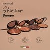 Mented Cosmetics Made in Italy, Cruelty Free Makeup, Vegan, Paraben Free, Shimmer Bronzer, Highlighter Bronzing Powder Palette for Face with Vitamin E + A, 0.35oz/10g, Yacht Life