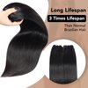 Raw Straight Human Hair Bundles 16A Raw Hair Bundles Human Hair 24 Inch 100% Tangle-Free Cambodian Raw Remy Hair Bundles Human Hair Raw Straight Bundles Human Hair Extensions