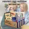 Gift Box for Men with Premium Shaving Kit, Stainless Steel Travel Mugs & Handmade Soap – Grooming & Self-Care Gift Set for Him