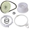 W10721967 Washer Pulley Clutch Kit & W10006384 Washer Drive Belt Fit for Whirlpool Kenmore Maytag Washing Machine Replaces PS10057144 W10239973 W10006352 W10006354 W10006356 W10315818 W10326374