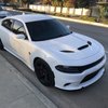 Xotic Tech 2PCS Front Splitter Spoilers Protector Bumper Lip Corner Edge Kit Compatible with Dodge Charger Hellcat/SRT 392/Scat Pack/RT Scat Pack 2015-2023, GT/RT 2019-2023, Black