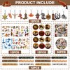 108 Pcs Western Cowboy Party Favors Include 12 Pcs Western Slap Bracelets 12 Cowboy Keychain 12 Temporary Tattoos 12 Button Pins 60 Pcs Western Stickers for Western Cowboy Birthday Party Supplies