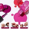 Gellen Burgundy Red Gel Nail Polish Set, 6 Colors Purple Gel Nail Polish Colors Art Manicure, Red Tone Gel Nail Polish Set for Salon Professional DIY