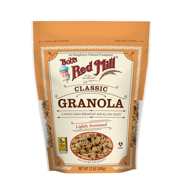 Bob's Red Mill Natural Whole Grain Granola, 12-ounce
